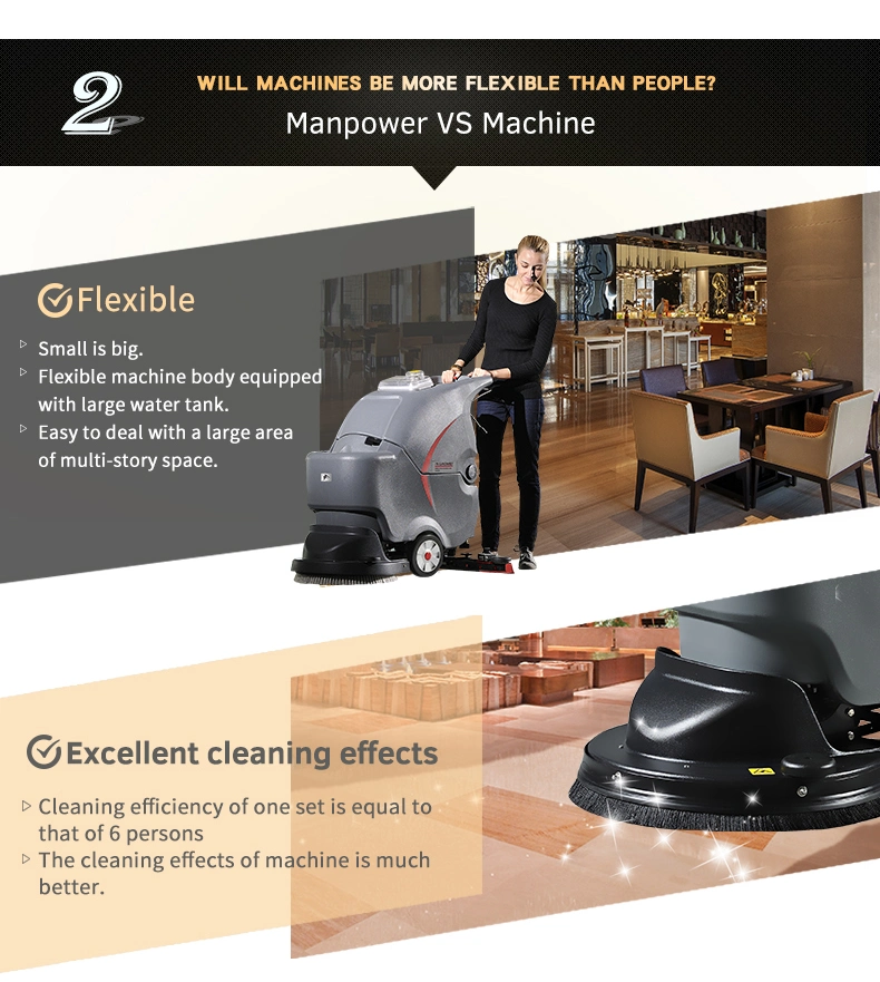 Multifunction Type Floor Scrubber Dryer GM50b