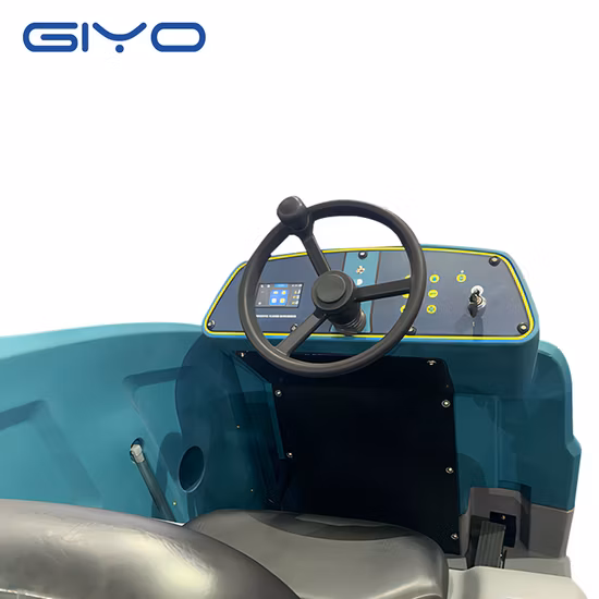 Автоматическая машина для мытья полов в коммерческих целях с поломоечной машиной для бетона с двойной щеткой