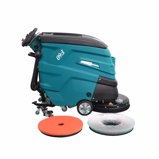 Синяя ручная стиральная машина для пола, поломоечная машина с эко-режимом